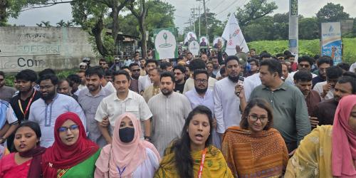স্বরাষ্ট্রমন্ত্রীর মাদকবিরোধী ভূমিকা নিয়ে নাহিদ ইসলামের সমালোচনা