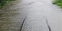 টানা বৃষ্টির প্রভাব, চট্টগ্রাম–কক্সবাজার রুটে ট্রেন চলাচল ব্যাহত