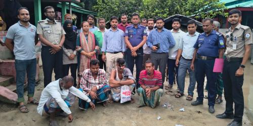 তারাকান্দায় মাদক সেবন করায় তিনজনের কারাদণ্ড