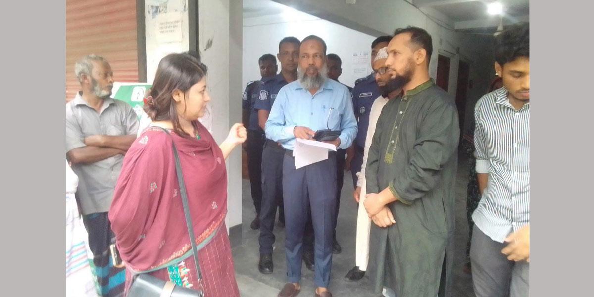 হরিণাকুণ্ডুতে লাইসেন্সবিহীন অবৈধ ডায়াগনস্টিক সিলগালা
