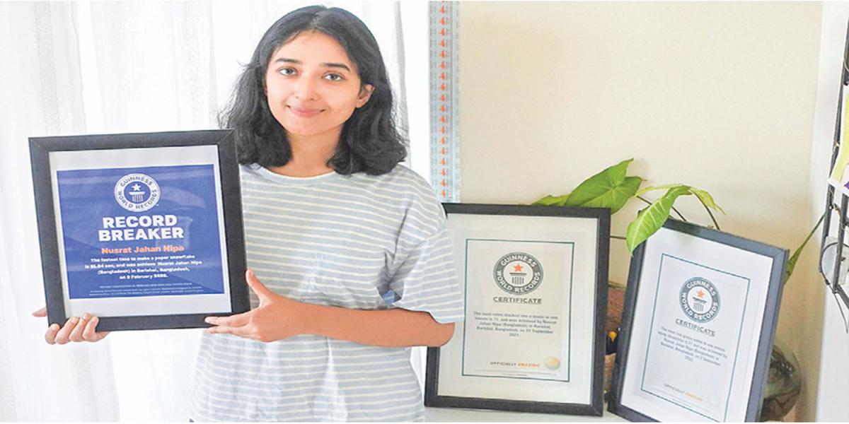 তিন বার গিনেস ওয়ার্ল্ড রেকর্ডসে নাম নিপার