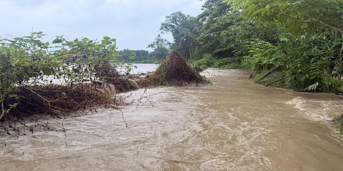 সাতকানিয়ায় হু হু করে ঢুকছে সাঙ্গুর পানি, পানিবন্দি হাজারো মানুষ