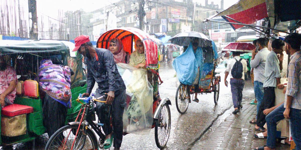 সিলেটে ৩০ ঘণ্টায় ১২৮.৬ মিলিমিটার বৃষ্টিপাত রেকর্ড