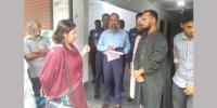 হরিণাকুণ্ডুতে লাইসেন্সবিহীন অবৈধ ডায়াগনস্টিক সিলগালা