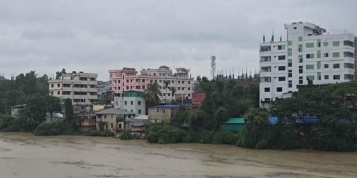 বিপৎসীমার ওপরে সাঙ্গুর পানি, বান্দরবানে বন্যা-আতঙ্ক