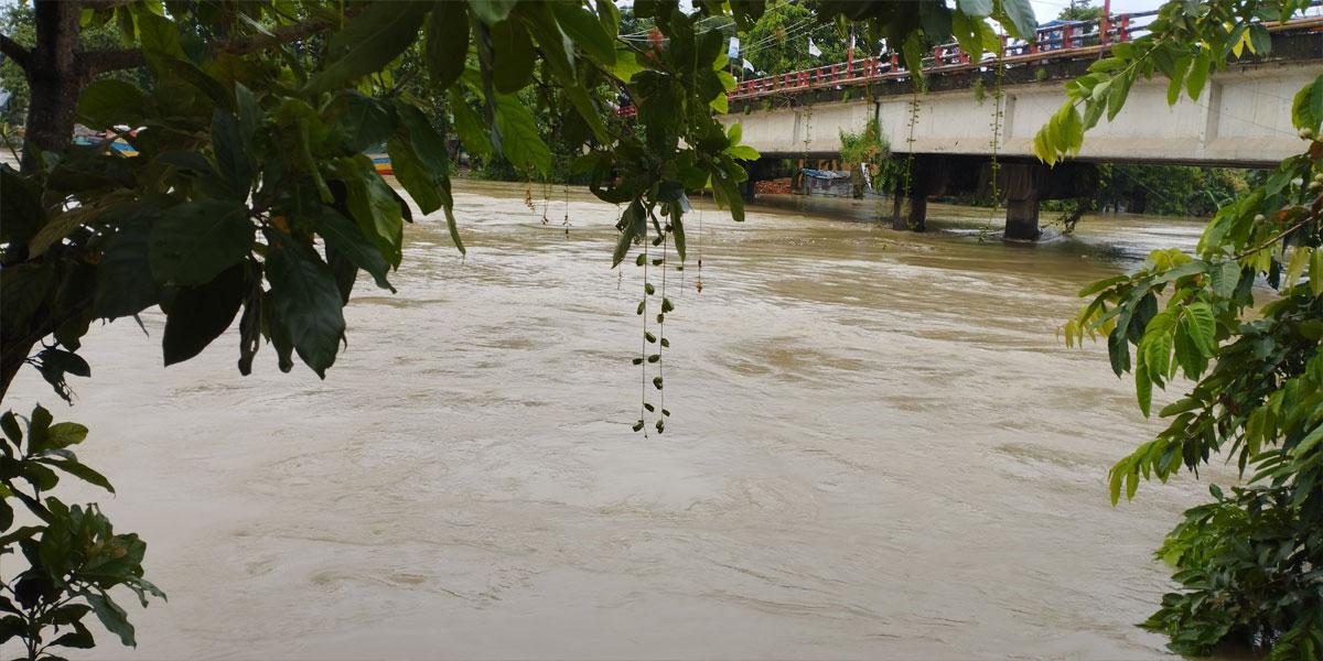 মৌলভীবাজারে বেড়েছে নদ-নদীর পানি, বন্যার শঙ্কা