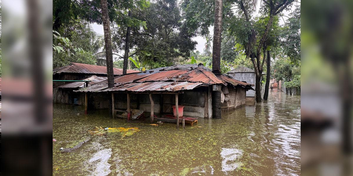 সাঙ্গুর পানি বিপৎসীমা উপরে, পানিবন্দি লক্ষাধিক মানুষ
