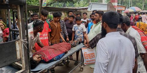 গাংনীতে লাটাহাম্বা উল্টে নিহত ১