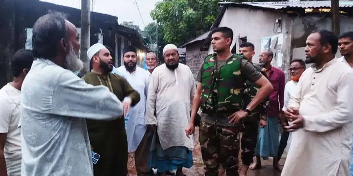 বন্যা মোকাবিলায় ৭ উপজেলায় সেনাবাহিনী মোতায়েন