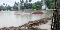 চুয়াডাঙ্গায় টানা ভারী বর্ষণে জনজীবন বিপর্যস্ত