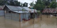 মৌলভীবাজারে ভয়াবহ বন্যা, পানিবন্দি ৪০ হাজার মানুষ