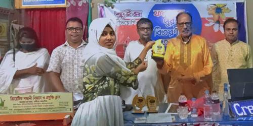গৌরীপুরে ক্রিয়েটিভ সন্ধানী বিজ্ঞান ও প্রযুক্তি ক্লাবের কুইজ প্রতিযোগিতা ও পুরস্কার বিতরণ