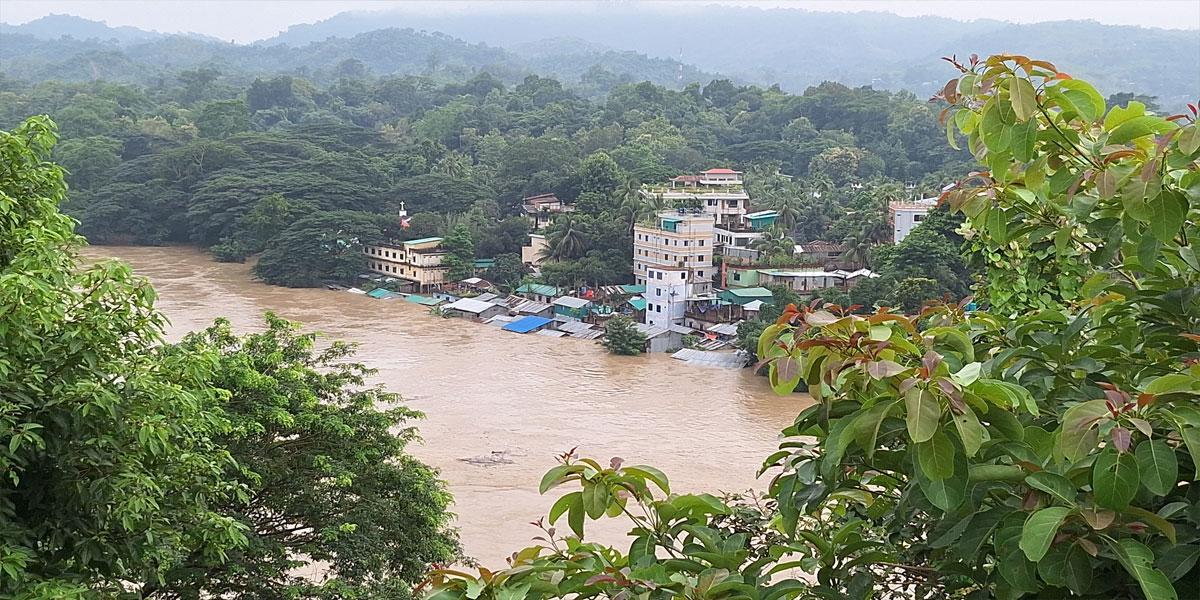 বান্দরবানে বন্যা পরিস্থিতির অবনতি, সাঙ্গু-মাতামুহুরীর পানি বিপৎসীমার ওপরে