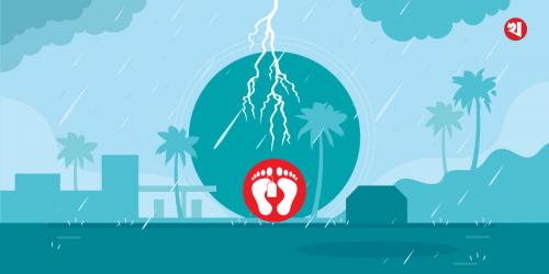 জয়পুরহাটে বজ্রপাতে যুবকের মৃত্যু