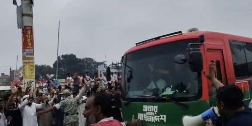 প্রধানমন্ত্রীর বরিশাল যাত্রা, শুভেচ্ছা জানালেন ফরিদপুরের হাজারো নেতাকর্মী