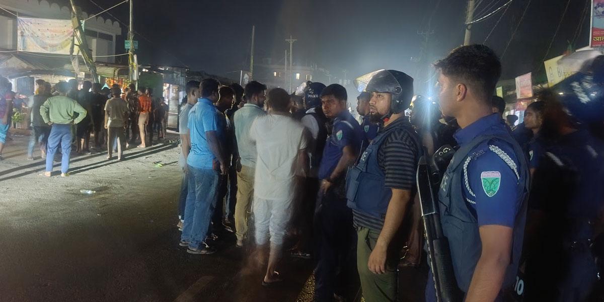 হবিগঞ্জে ফেসবুক স্ট্যাটাসকে কেন্দ্র করে দুই গ্রামবাসীর সংঘর্ষ, আহত ২০