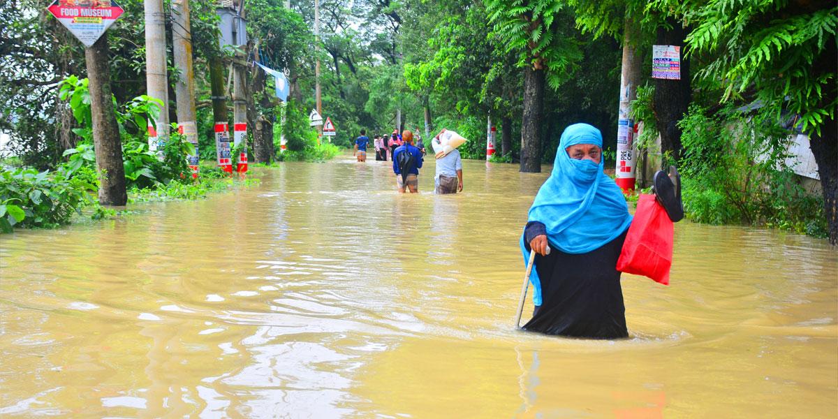 দেশজুড়ে বন্যায় ৫৬ জনের মৃত্যু