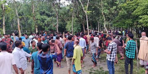 রাজারহাটে সরকারি রাস্তা নিয়ে সংঘর্ষে প্রাণ গেল জিন্নাত আলীর