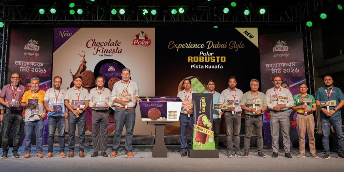 দুবাই স্টাইলে নতুন স্বাদে দুটি আইসক্রিম আনল পোলার