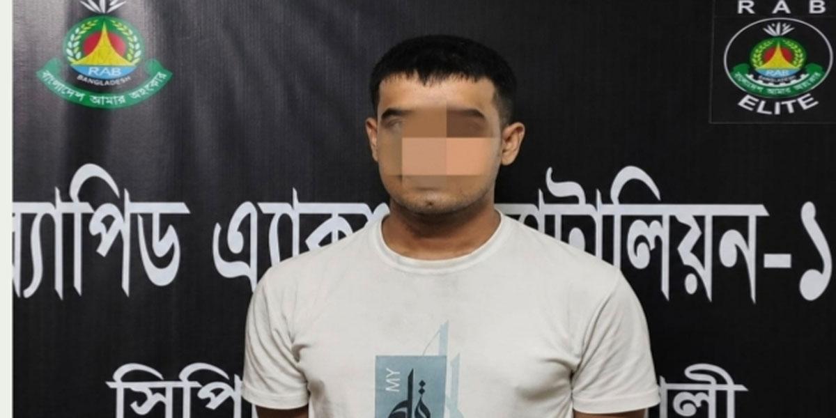 লক্ষ্মীপুরে দাদাকে গুলি করে হত্যাচেষ্টার আসামি নাতি গ্রেপ্তার