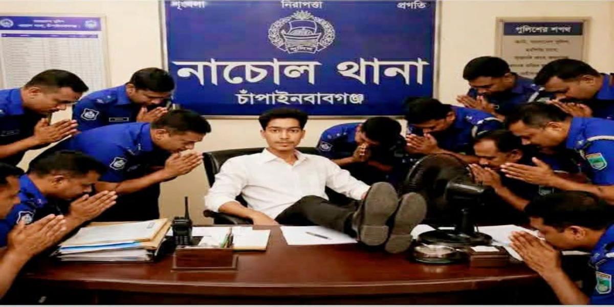নাচোলে এআই দিয়ে পুলিশের ভাবমূর্তি ক্ষুণ্নের অভিযোগে স্কুলছাত্র গ্রেপ্তার