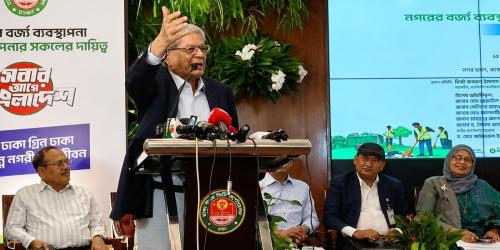 ঢাকাকে গড়তে রাজনৈতিক বিভেদ ভুলে কাজ করতে হবে: মির্জা ফখরুল