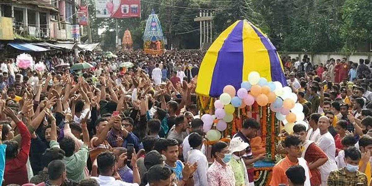 সিলেটে রথযাত্রার মহোৎসব শুরু