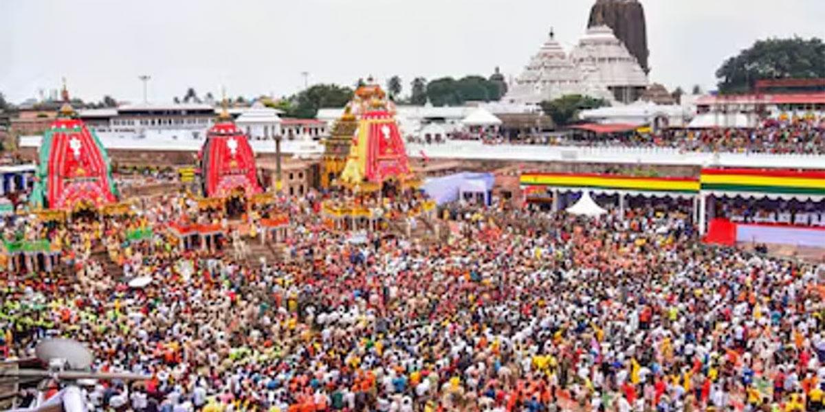 অতিরিক্ত ভিড়ে পুরীর রথযাত্রায় নিহত ২, আহত শতাধিক