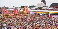 অতিরিক্ত ভিড়ে পুরীর রথযাত্রায় নিহত ২, আহত শতাধিক