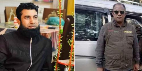উত্তরায় আর্জেন্টিনার খেলা দেখে ফেরার পথে বাসচাপায় দুই সাংবাদিক নিহত