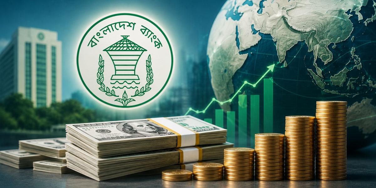 রিজার্ভে স্বস্তি, বেড়ে দাঁড়াল ৩৬.৪৬ বিলিয়ন ডলার