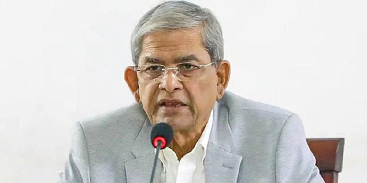 রাষ্ট্রপতির পদত্যাগ ইস্যুতে গুজবে কান দেবেন না: মির্জা ফখরুল
