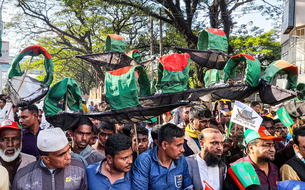 শেখ হাসিনার জনসভা