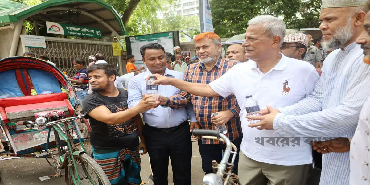 রিকশা-ভ্যান-ইজিবাইক শ্রমিক ইউনিয়নের র‌্যালি