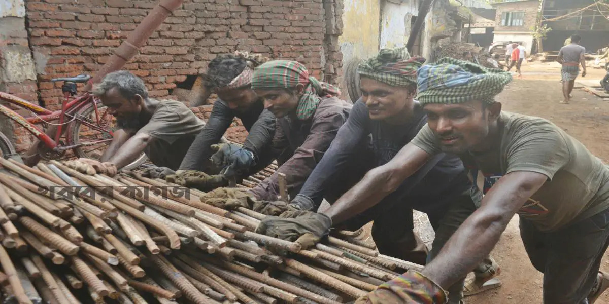 রিকশা-ভ্যান-ইজিবাইক শ্রমিক ইউনিয়নের র‌্যালি