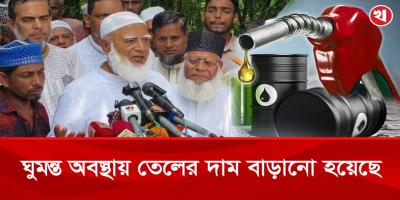 জনগণ ঘুমিয়ে থাকা সময়ে তেলের দাম বাড়ানো হয়েছে: শফিকুর রহমান